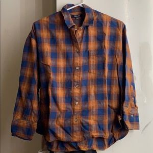 Madewell Plaid Button Down Shirt